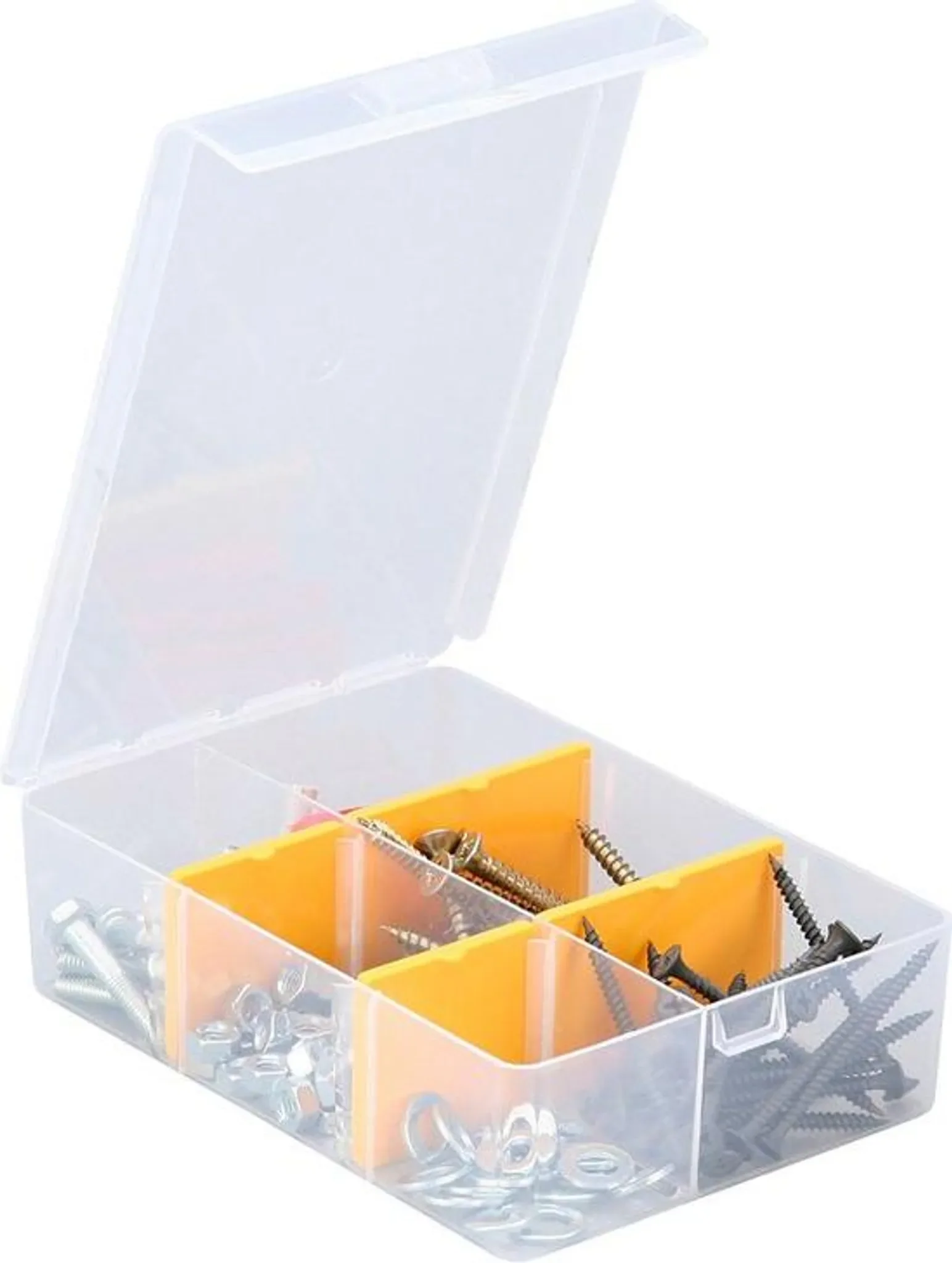 Allit Sortimentskasten EuroPlus Basic 29/3-12 – 12 Fächer, 290 × 185 × 46 mm, transparent